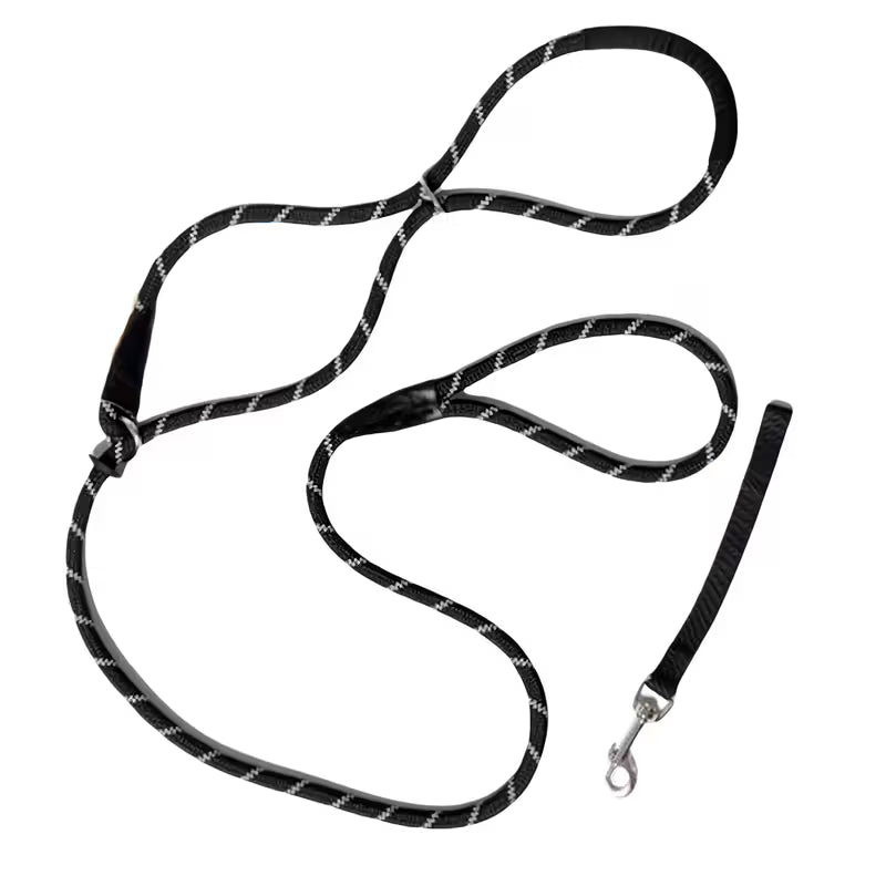 Anti-Pull Dog Leash with Padded Nose Strap