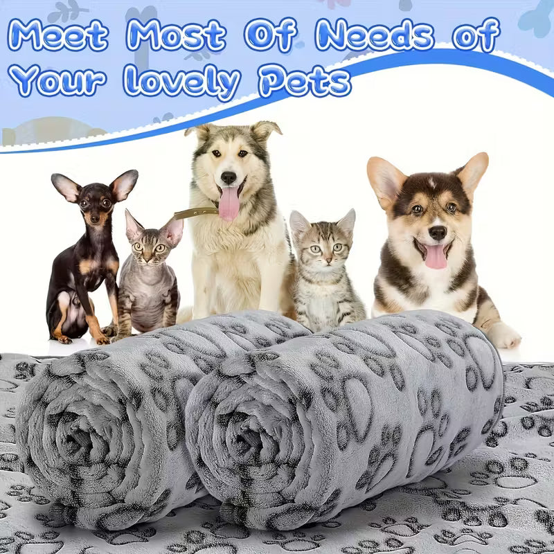 Soft Cozy Fleece Pet Blanket