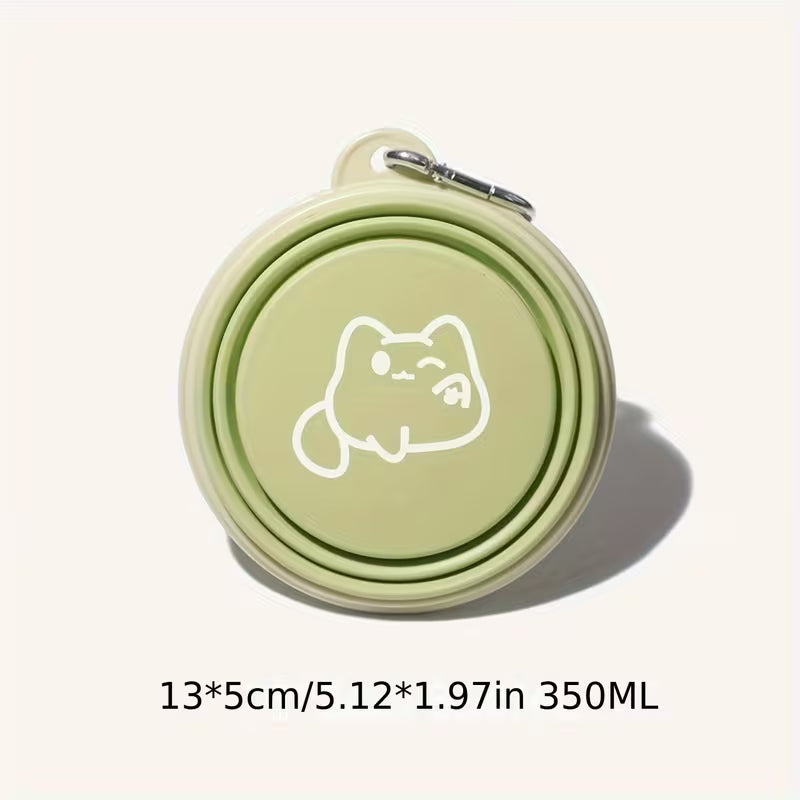 Collapsible Silicone Pet Bowl