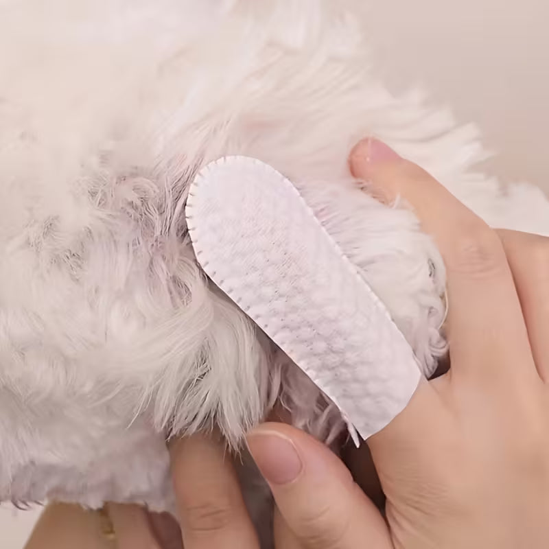 Disposable Pet Finger Toothbrush Set