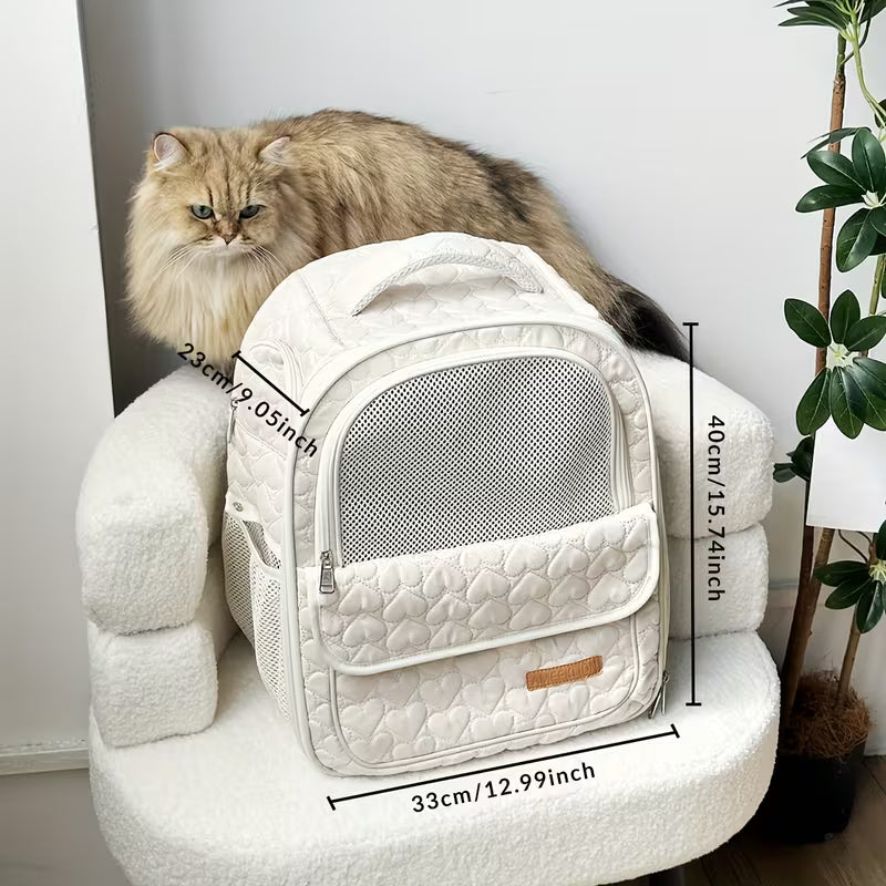 AMEEKLION Pet Backpack for Cats – Portable Travel Carrier