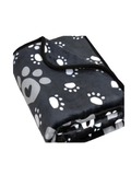 Cozy Paw Print Pet Blanket – Fluffy, Washable Comfort for Cats