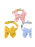 Cat Bow Collar Harness Set with Leash