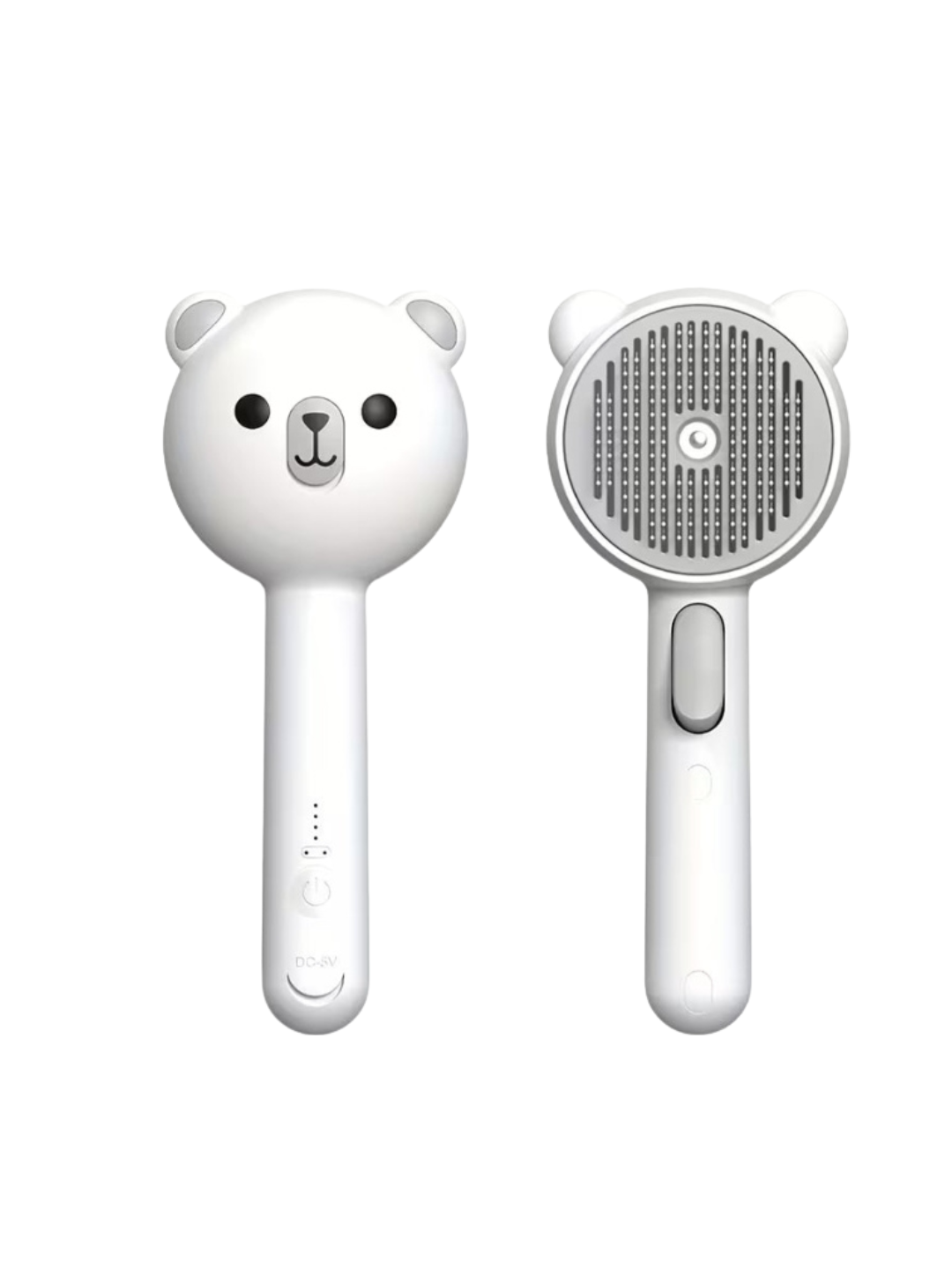 Anti-Static Self-Cleaning Steam Pet Hair Removal Brush