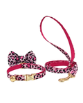 Cat Collar with Leash & Bow Tie