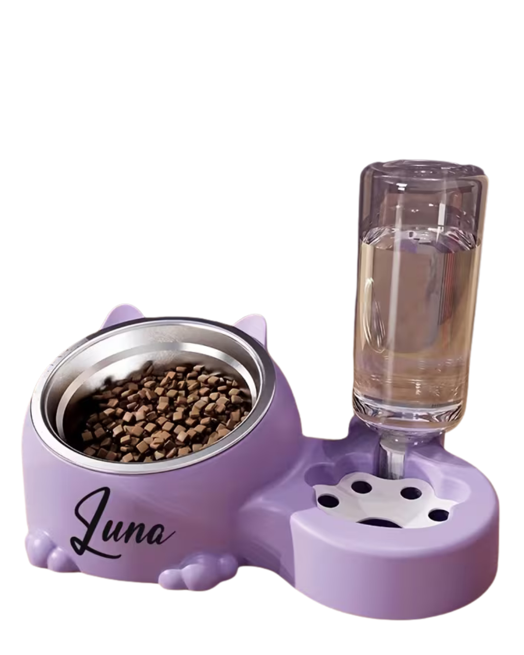 Anti-Spill Pet Bowl  &  Water Dispenser