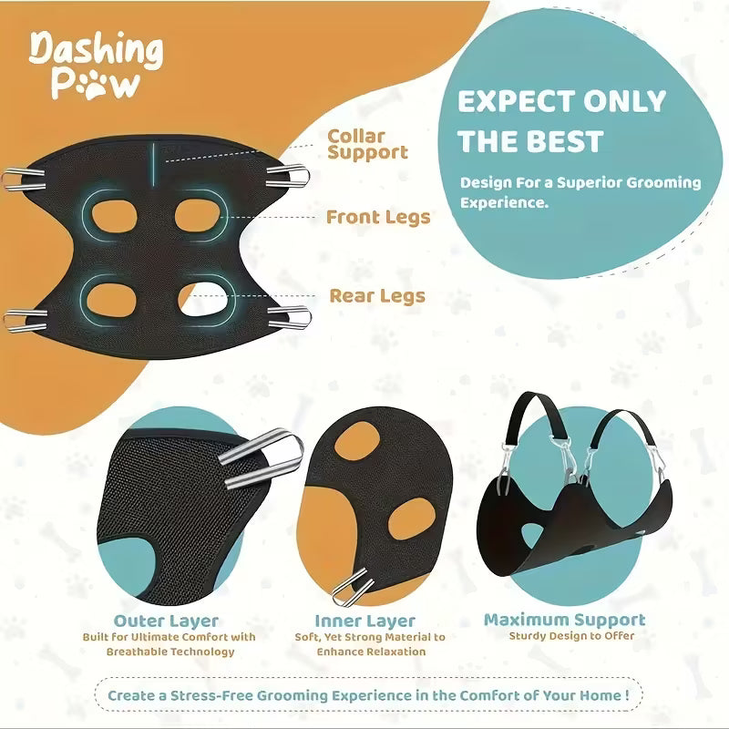 Hanging Hammock with Nail Clippers