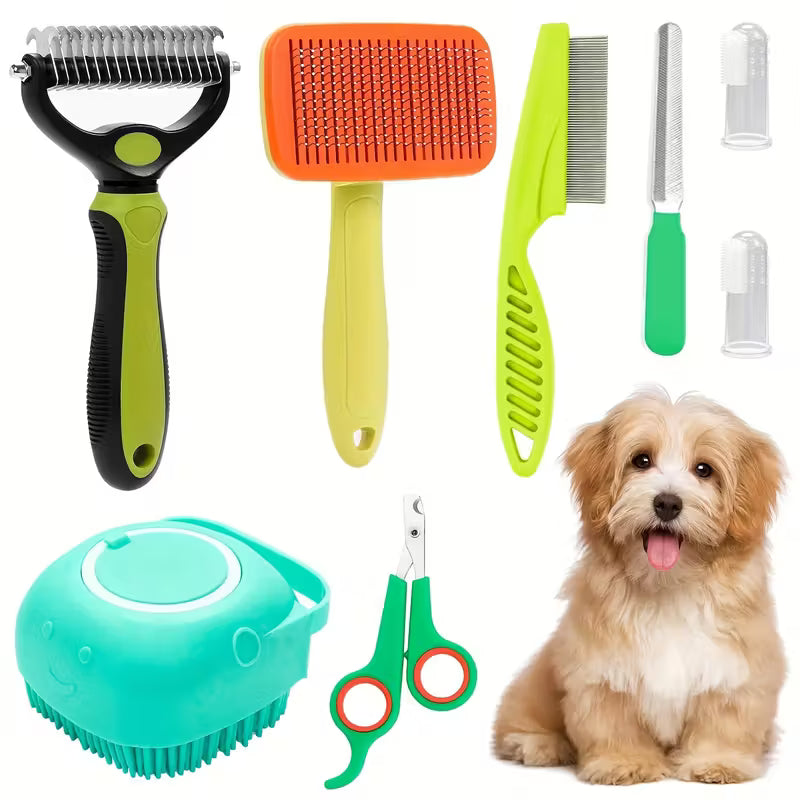 8pcs Dog Grooming Set