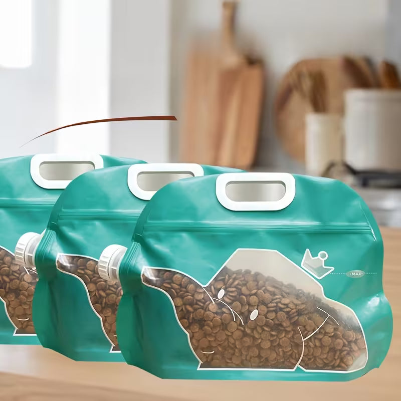 Portable Dog Food Storage Bags