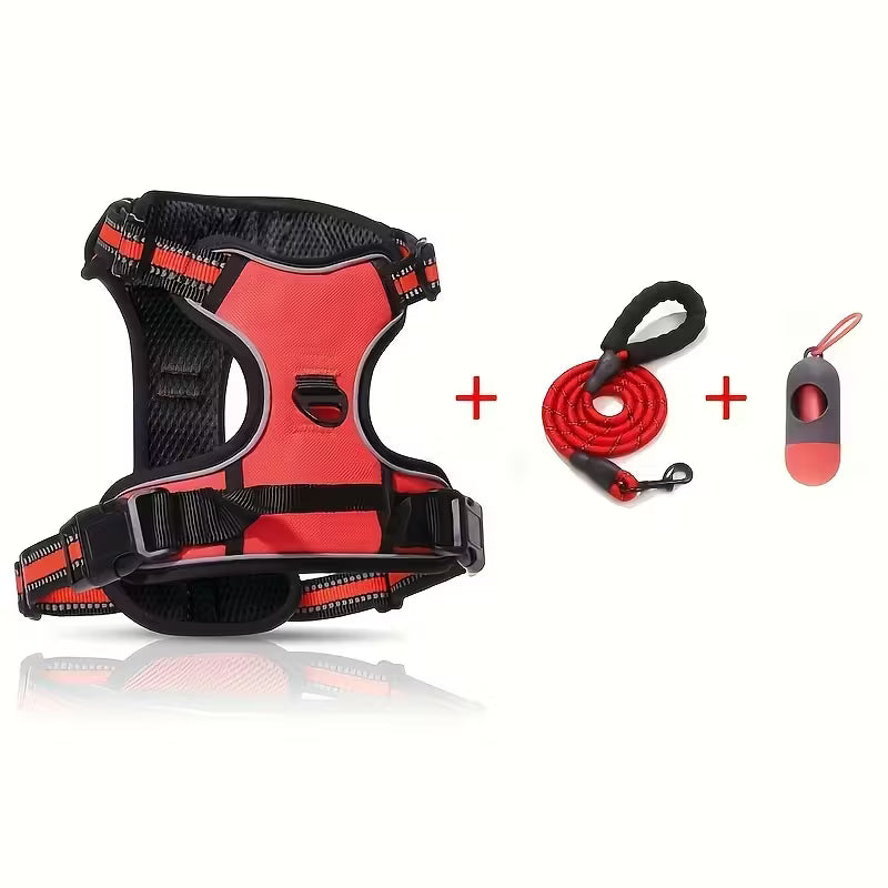 3pcs Anti-Escape Dog Harness Set