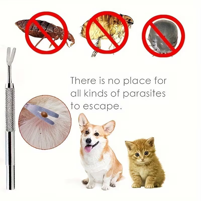 Stainless Steel Tick & Flea Remover