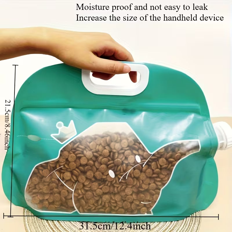 Portable Dog Food Storage Bags