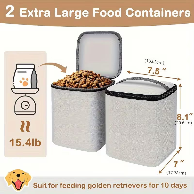 Manco Dual Layers Dog Travel Bag