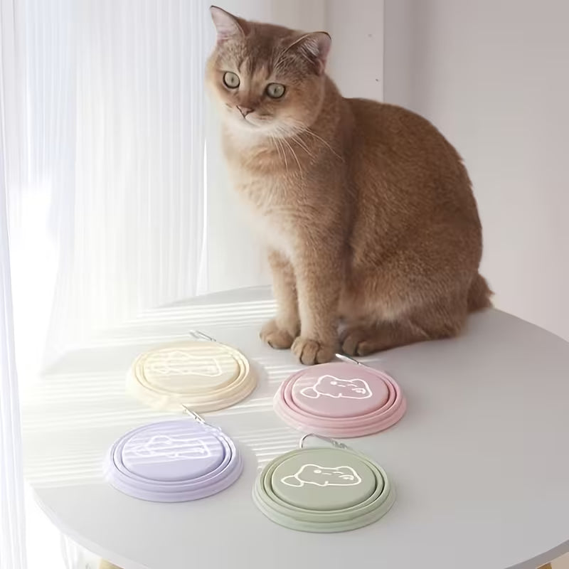Collapsible Silicone Pet Bowl