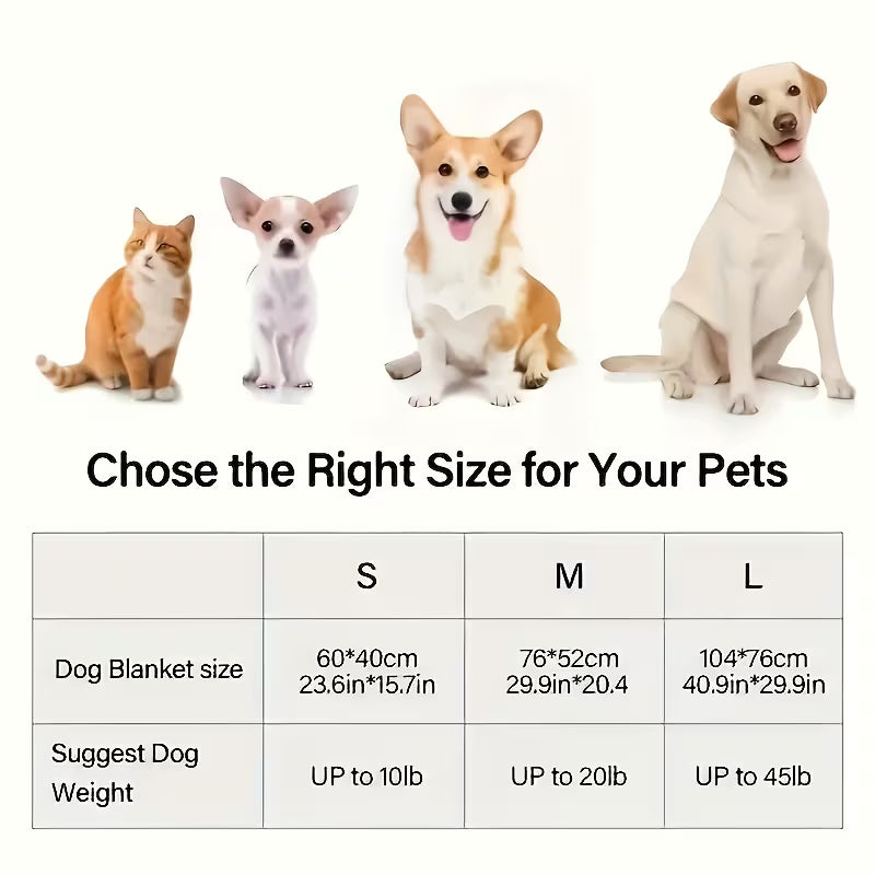 Coral Fleece Pet Blanket