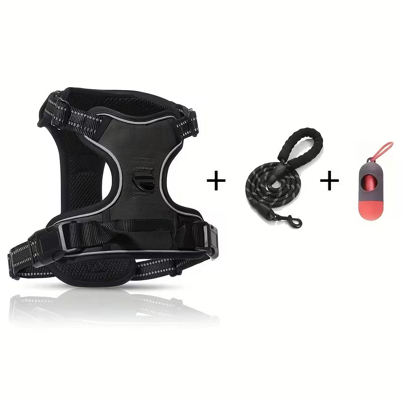 3pcs Anti-Escape Dog Harness Set
