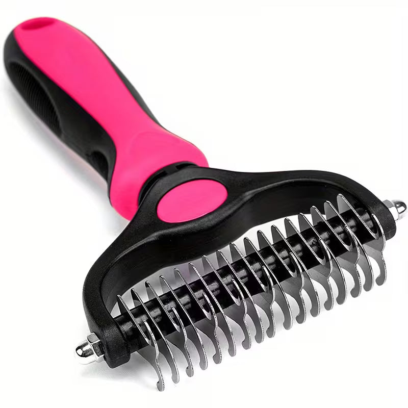 Double-Sided Pet Grooming Tool