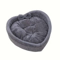 Love-Shaped Cat Bed – Cozy & Comfortable Cat Nest