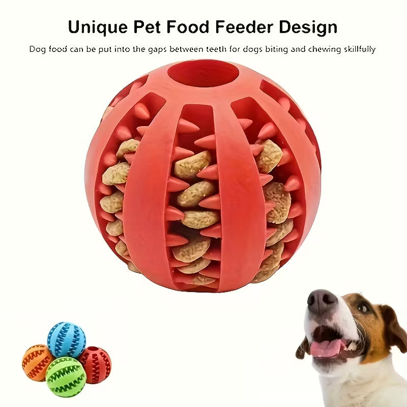 Elastic Dog Ball Chew Toy