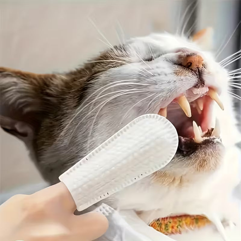 Disposable Pet Finger Toothbrush Set