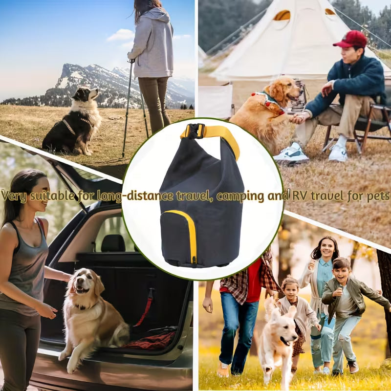 Foldable Dog Food Travel Container