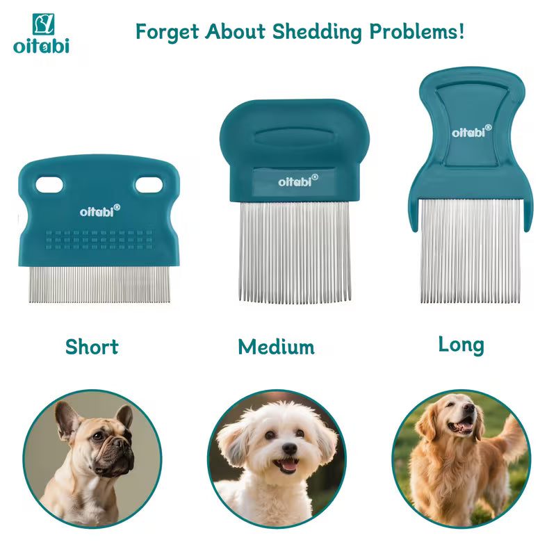 Flea & Lice Comb Set