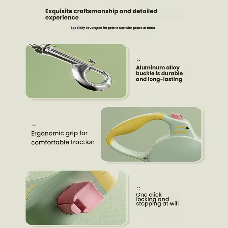 Tom & Jerry Telescopic Pet Traction Rope