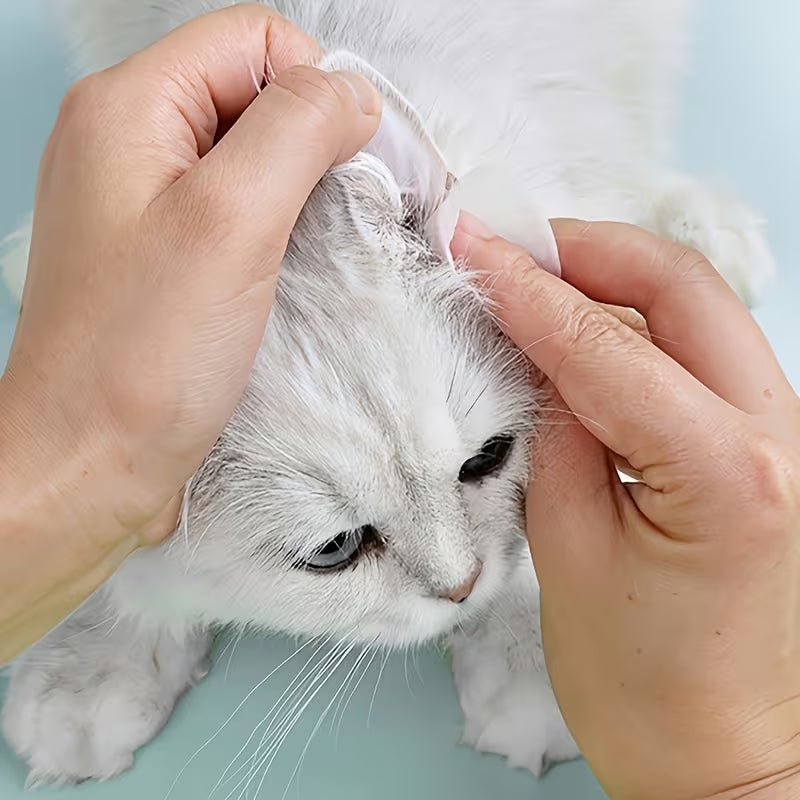 Pet Tear Stain Eye Wipes for Cats