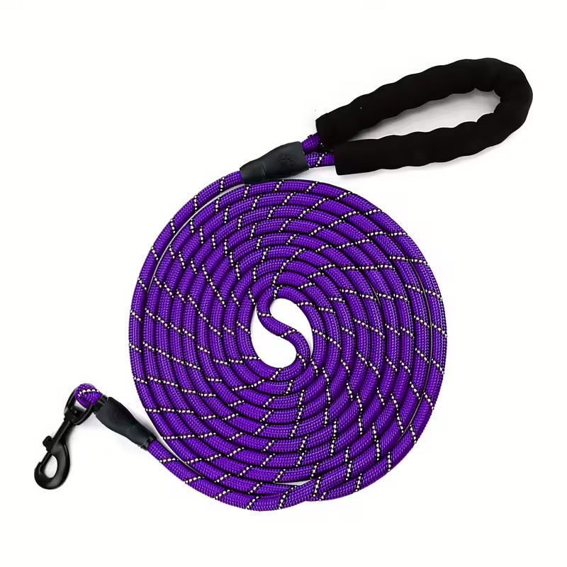 Reflective Heavy-Duty Nylon Dog Leash
