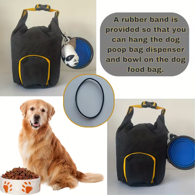 Foldable Dog Food Travel Container