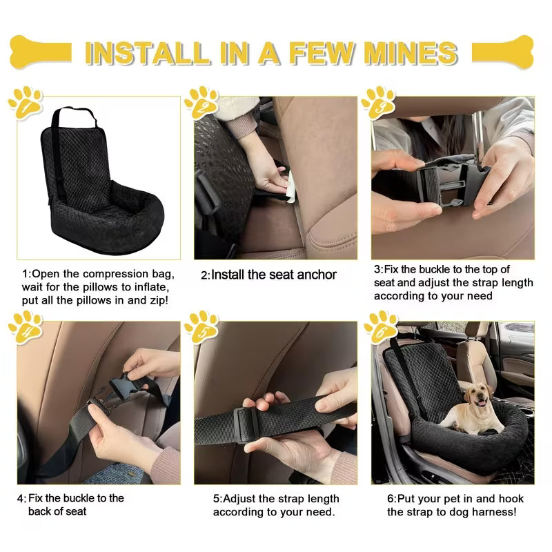 Luxury Dog Car Seat