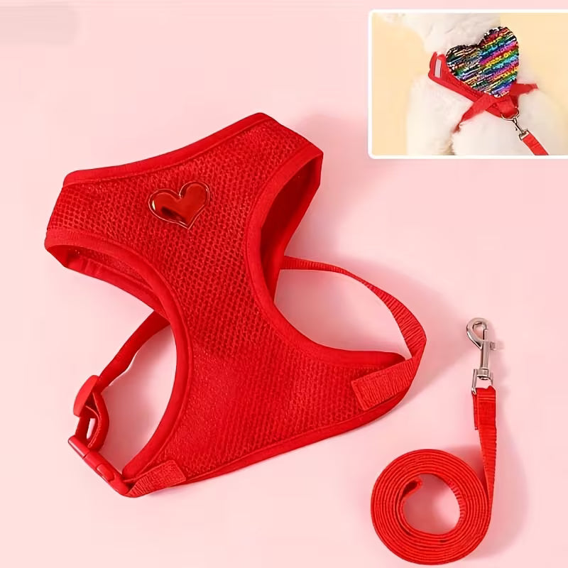 Cute Style Pet Harness Set