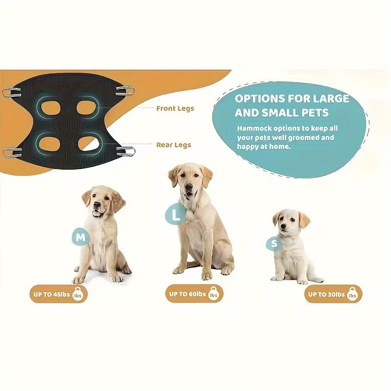 Hanging Hammock with Nail Clippers