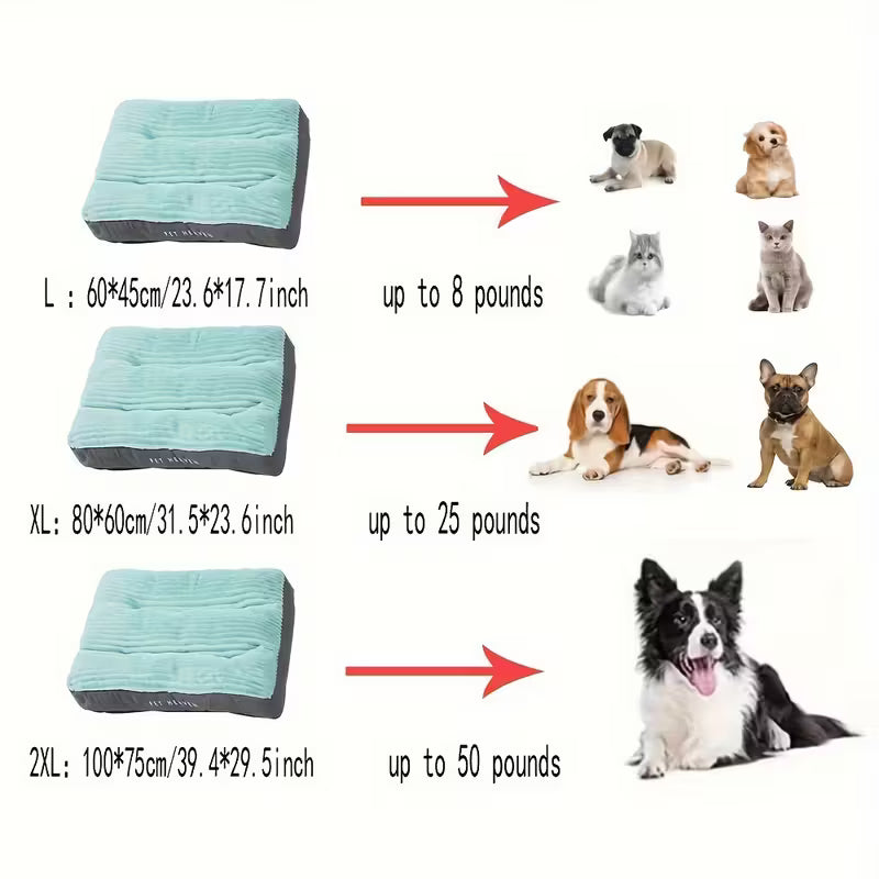 Thickened Washable Dog Bed Mat