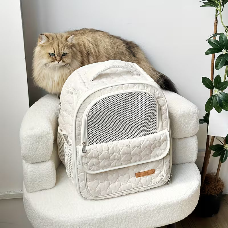 AMEEKLION Pet Backpack for Cats – Portable Travel Carrier