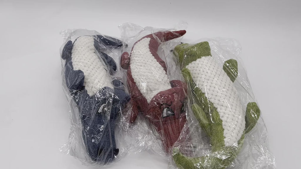 Crocodile Plush Squeaky Dog Toy