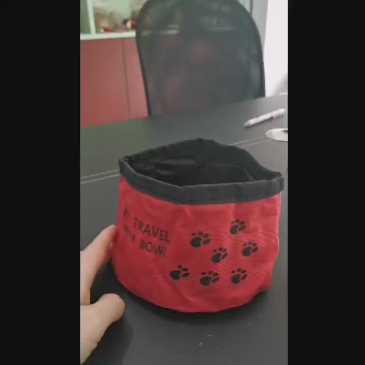 Foldable Dog Bowl