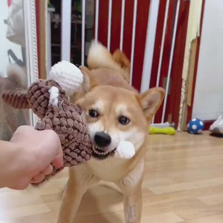 Plush Donkey-Shaped Toy