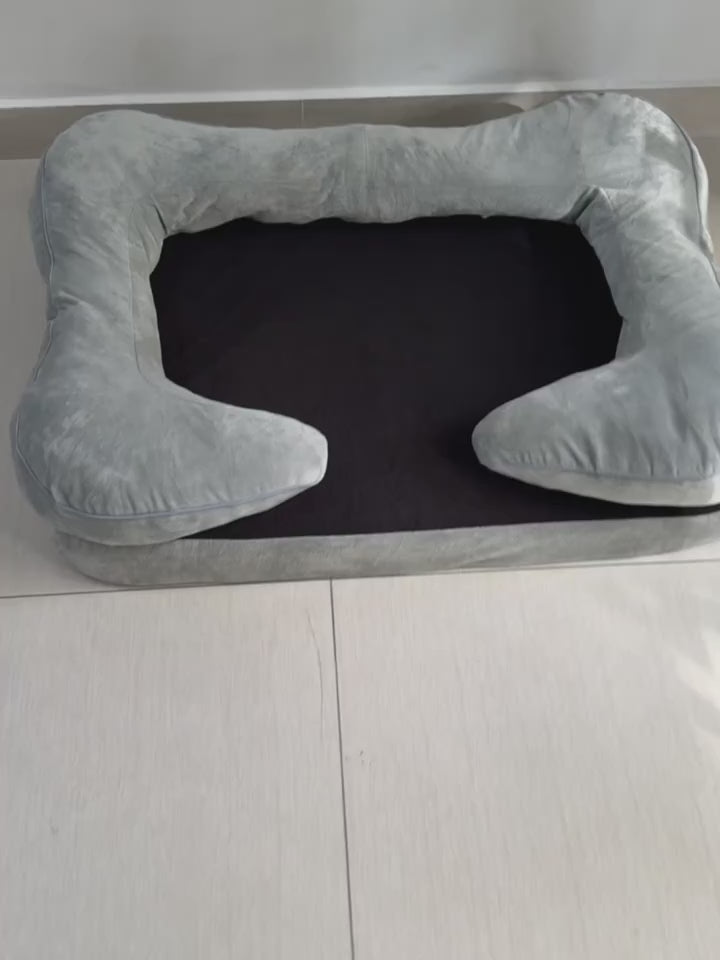 Medium–Large Orthopedic Dog Sofa Bed