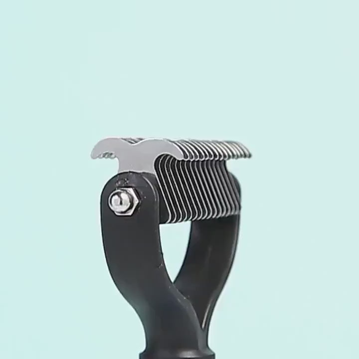 Double-Sided Pet Grooming Tool