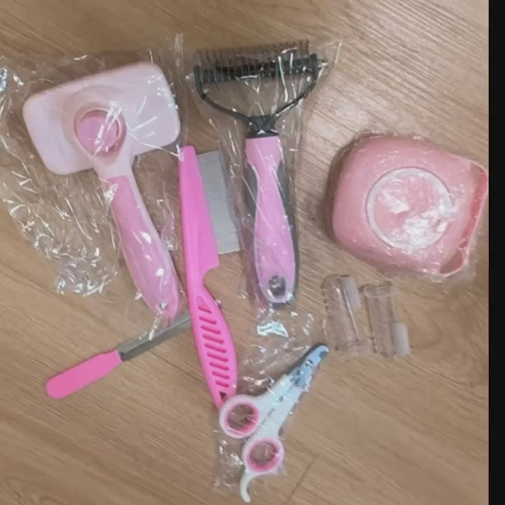 8pcs Dog Grooming Set